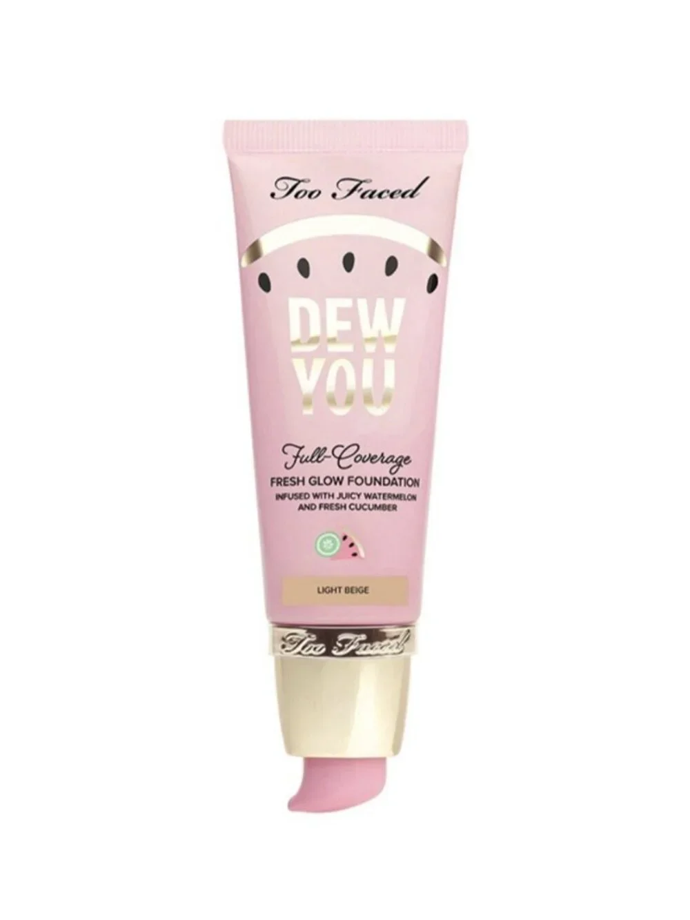 TOO FACED Tutti Frutti Dew You Fresh Glow Foundation LIGHT BEIGE 1.35 fl oz